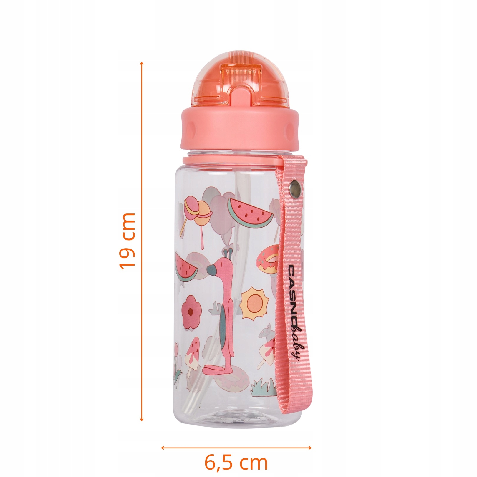 Lasten pullo, juomapullo, pilli, BPAfree Casno 0,4L Eri materiaalia