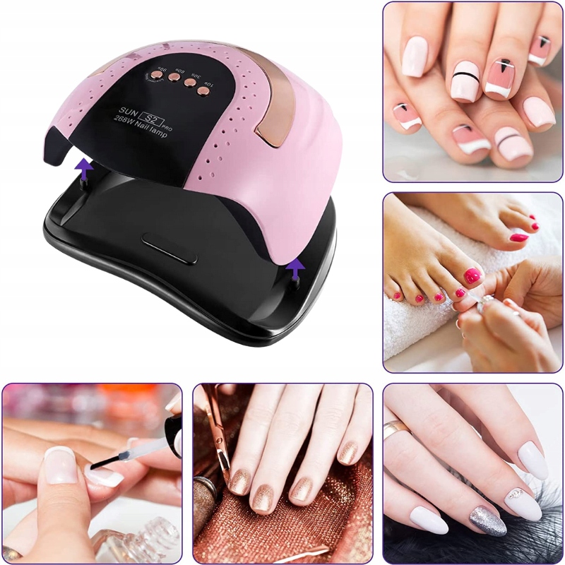 LED NAIL LAMP UW 268W 57 diodit HYBRID GELS Valmistajakoodi SUN S2