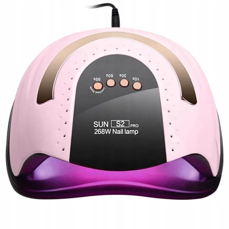 LED NAIL LAMP UW 268W 57 diodia HYBRIDIGEELIÄ