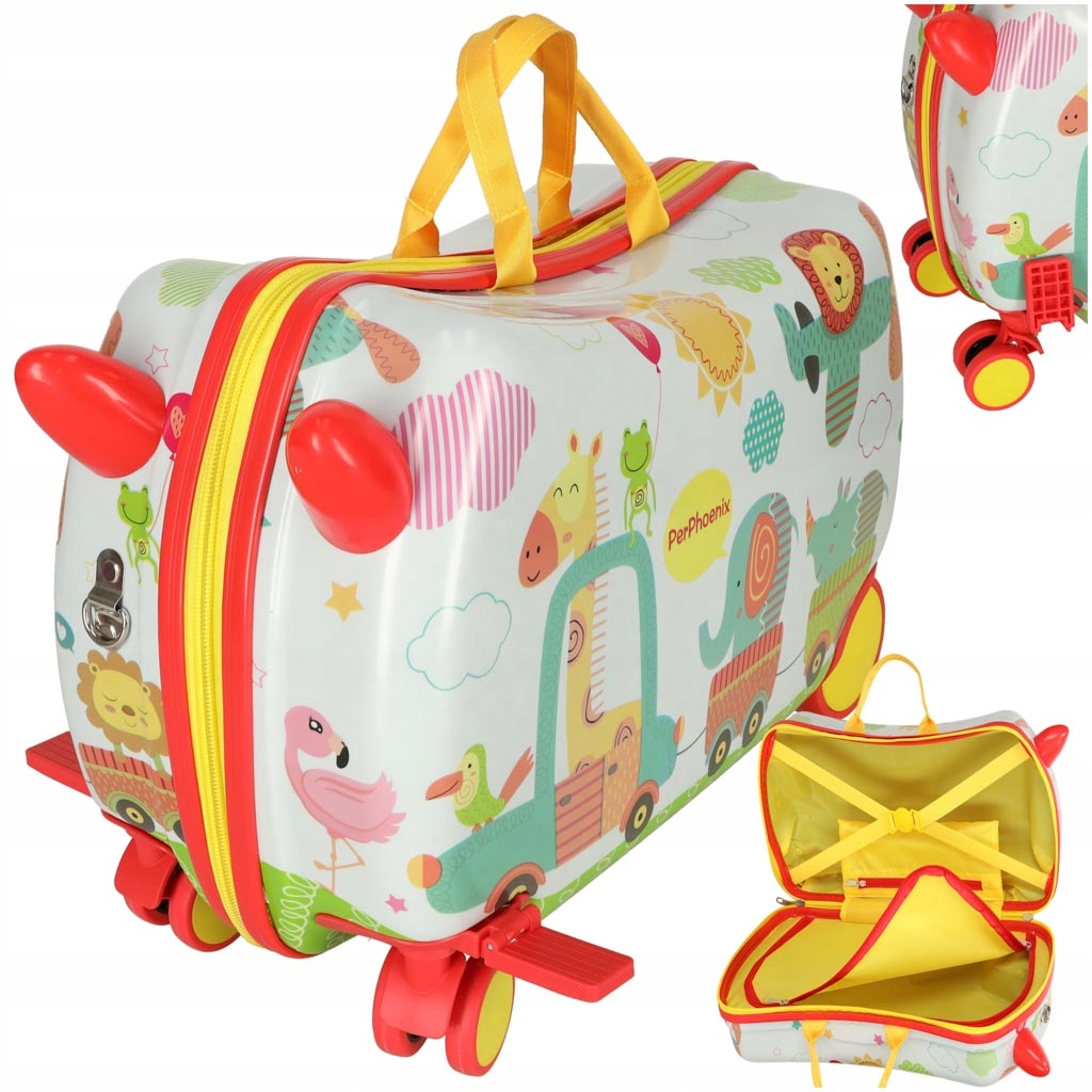 Lasten matkalaukku, käsimatkatavarat pyörillä ZOO