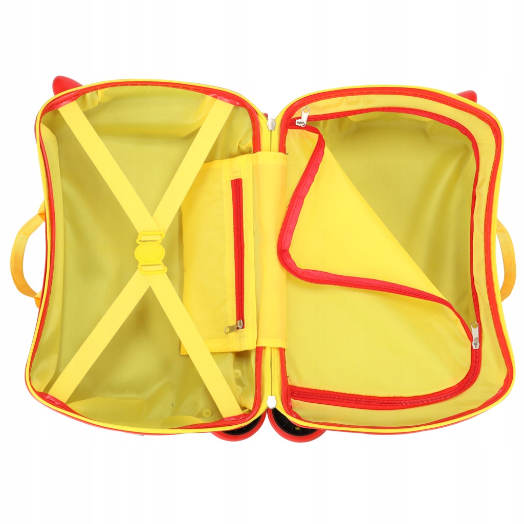 Lasten matkalaukku käsimatkatavarat pyörillä ZOO Tuotteen syvyys 24,5 cm
