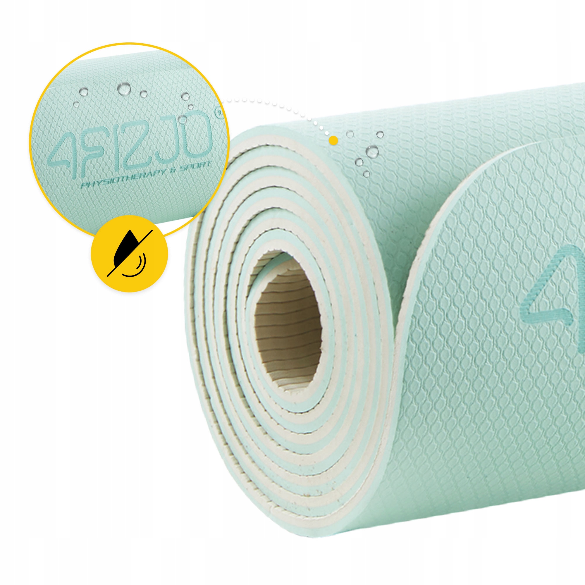 MAT YOGA FITNESS KARIMATA 4FIZJO 6 MM Valmistajakoodi 4FIZJO