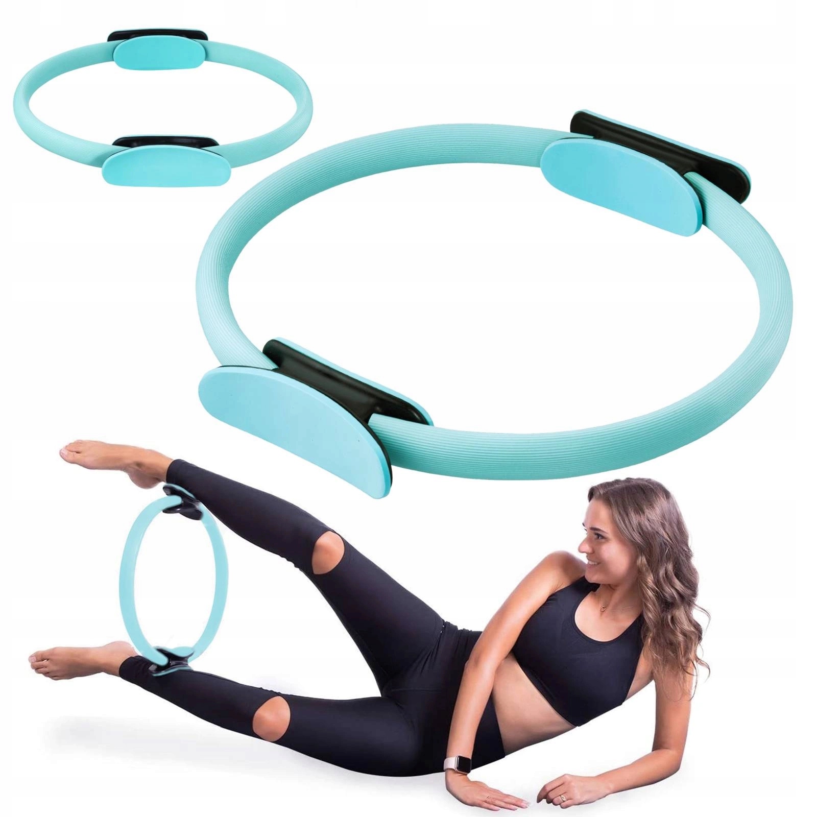 YMpyrärengas PILATES JOOGALLE FITNESS HARJOITUKSELLE VOIMA 38cm