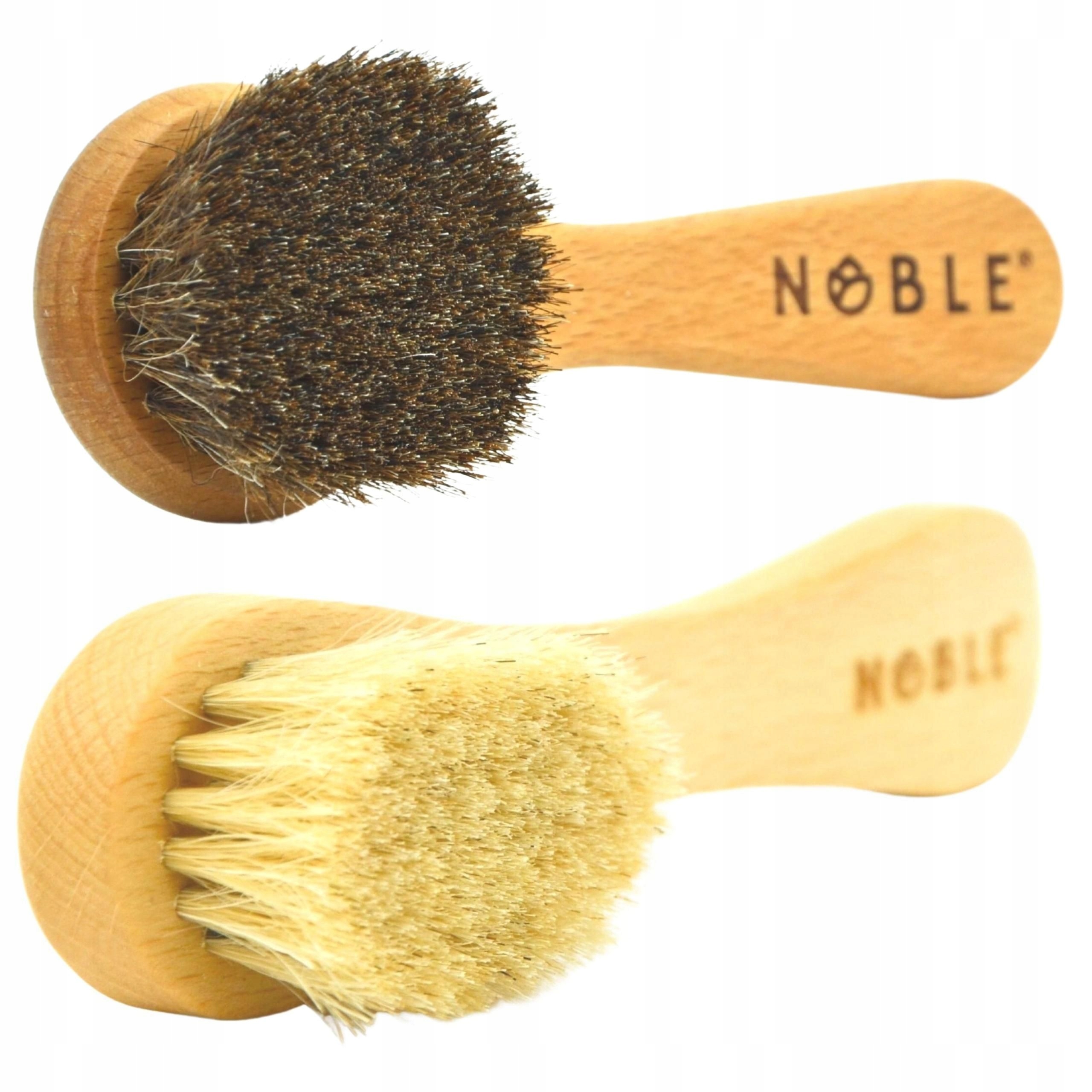 Kuivat kasvojen hierontasiveltimet 2x Noble Peeling Brush