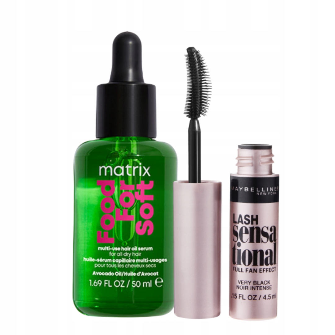 Matrix Food for Soft Hair Oil + Maybelline Mascara ILMAISEKSI