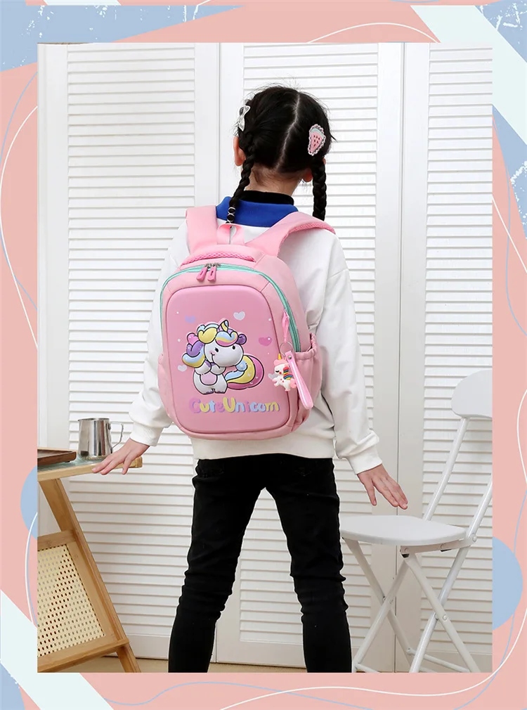 VIENRAGIS 3D KURIŠNĖ VAIKŲ KURIŠNĖ + RAKTŲ PAKAKAS Gamintojo kodas UNICORN CHILDREN'S BACKPACK