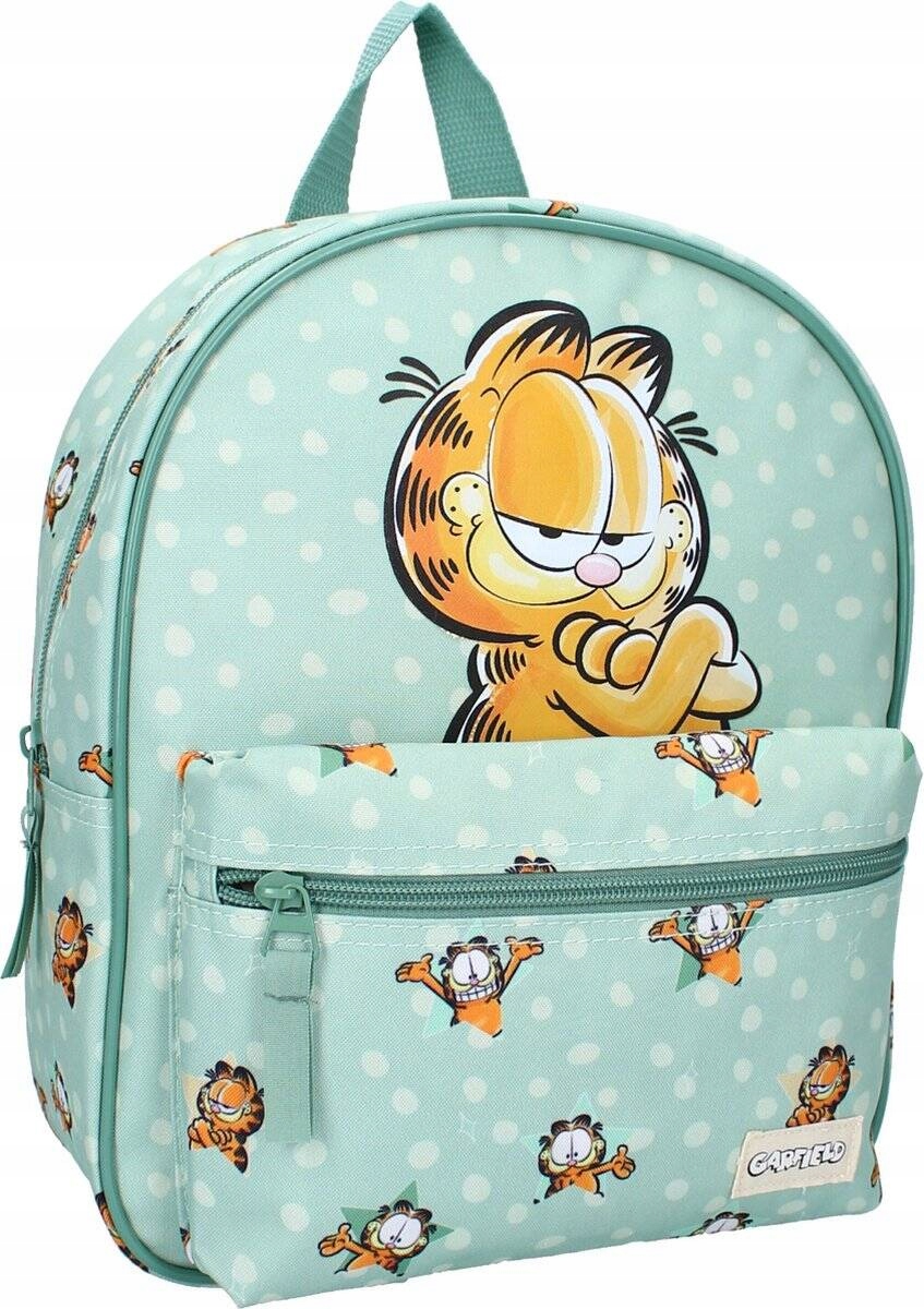 GARFIELD CAT KATTEN BAJKA KUPRINĖ VAIKŲ KELIONĖ Į DARŽELĮ KURIŠINĖ