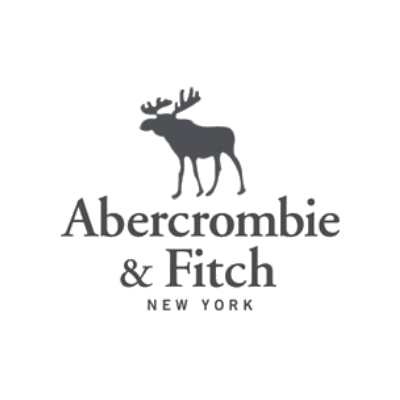 Kuvateksti Abercrombie- ja fitch-logo