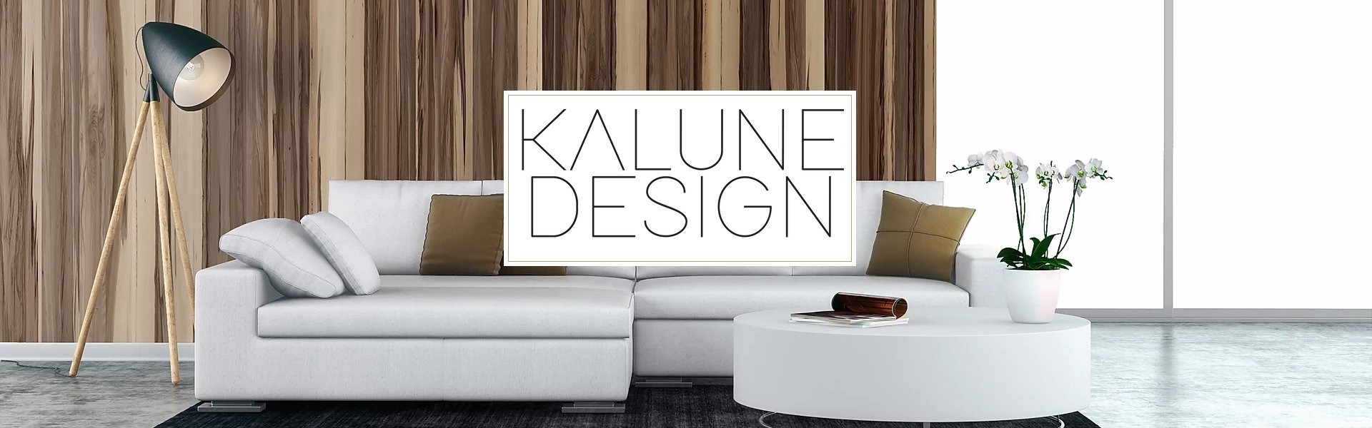 3 sohvapöydän setti Kalune Design 845(I), tummanruskea/musta 