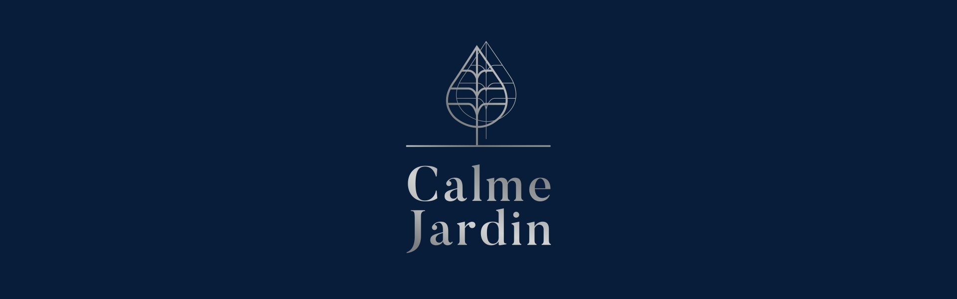 Puutarharahi Calme Jardin Cannes, sininen / vaaleanharmaa 