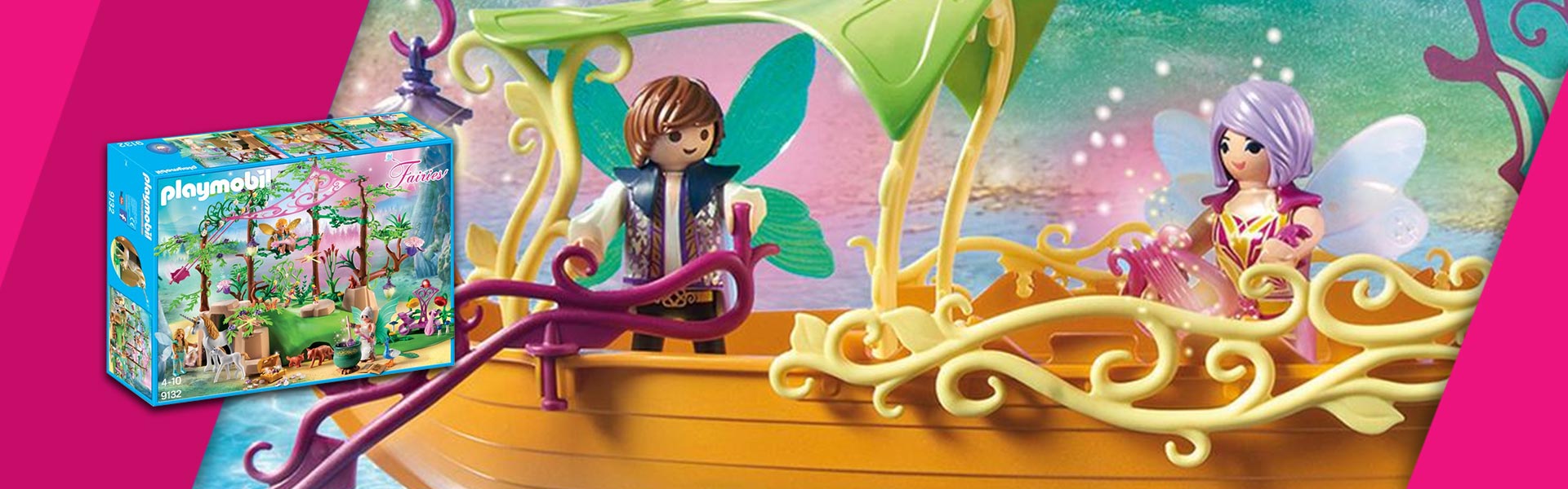 70658 PLAYMOBIL® Fairies Keiju hoitaa yksisarvista 