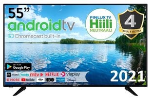Image of Finlux 55 4K Ultra HD Android™ Smart LED televisio 4-vuoden takuu : 55-FAF-9160