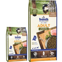 Image of Kuivaruoka koirille Bosch Petfood Adult Poultry & Millet (High Premium) 15 kg + 3 kg.