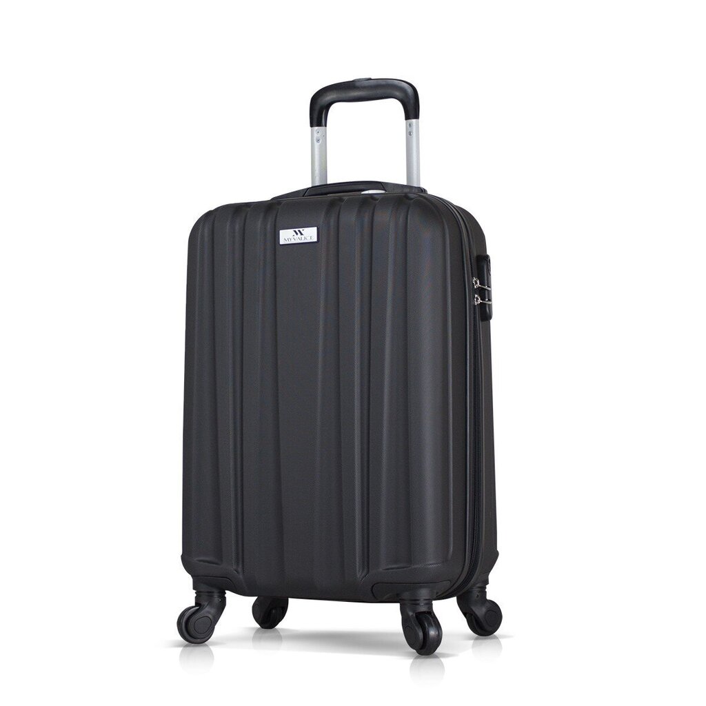 Myvalice MV3271 Pienikokoinen matkalaukku, mustan värinen